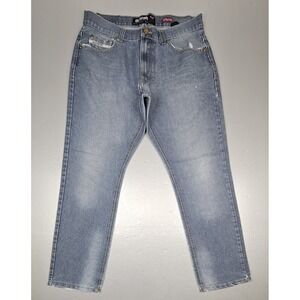 Ecko Unltd Jeans Men 36x30. Blue Y2k Relaxed Athletic‎ Fit Pants Rhino Pocket